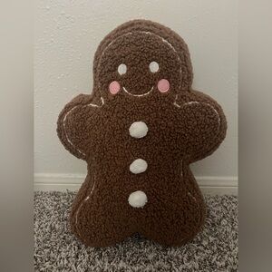 Kirklands Gingerbread Man Pillow